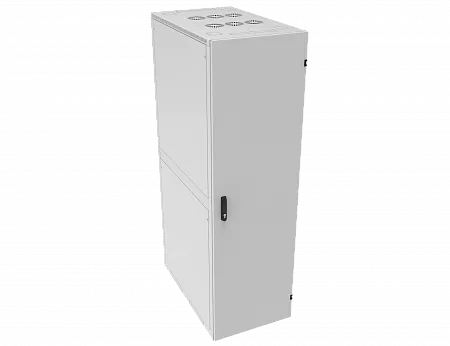 Шкаф телекоммуникационный напольный МИКсистем серия ECO+ 19" 48U 600*1000 дверь металл серый