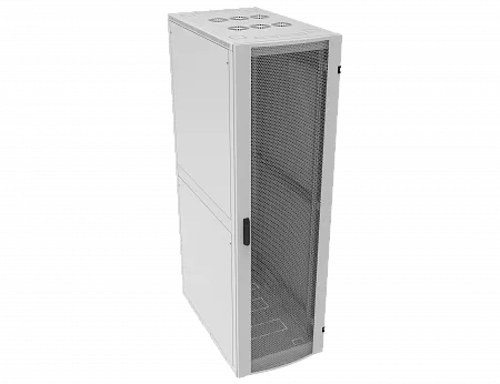 Шкаф телекоммуникационный напольный МИКсистем серия ECO+ 19" 36U 600*1000  дверь перфорация серый